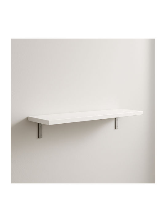 Ράφι Τοίχου Pal White 80x30x1.8εκ.