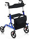 Costway Aluminium Gehhilfe Blau