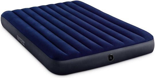 Inflatable Sleeping Mattress King Size 152x203x25εκ. Blue
