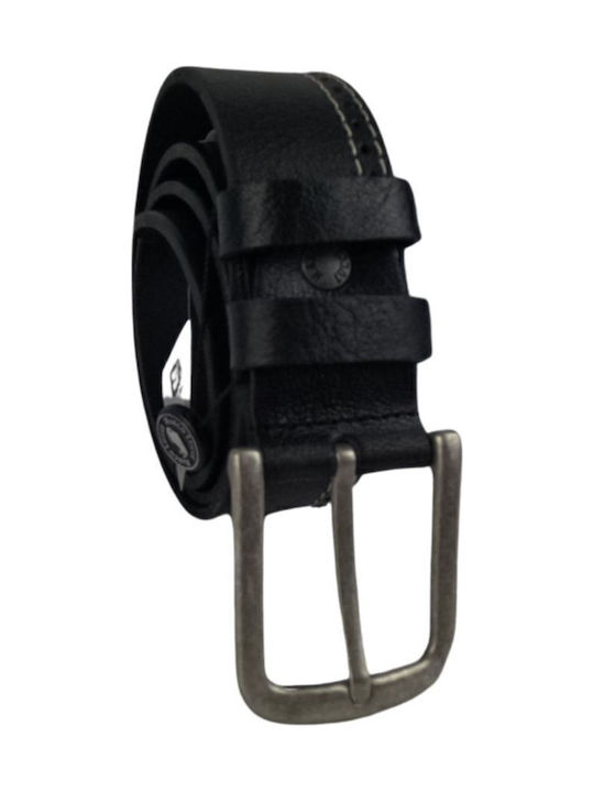 Men's Belt Leather Black
