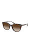 Ralph Lauren Feminini Ochelari de soare cu Maro Tortoise Cadru și Maro Degrade Lentilă RA5331U500313