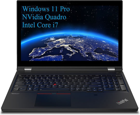 Lenovo ThinkPad P15 Gen 1 15.6" IPS (i7-10750H/32GB/2TB SSD + 2TB SSD/Quadro T1000/W11 Pro) (US Клавиатура)