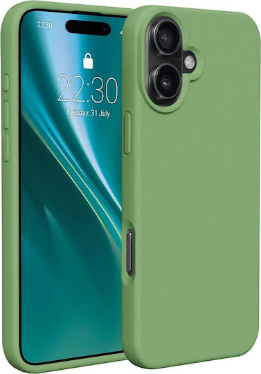 Etteri Back Cover Σιλικόνης Πράσινο (iPhone 16)