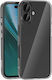 Etteri Back Cover Σιλικόνης Διάφανο (iPhone 16 Plus)