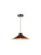 Eurolamp Neli Bronze Pendant Ceiling Light with Rope for E27 Socket 36x115x115cm