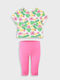 Kids' Set with Leggings Summer 2pcs Strawberry, Multicolored