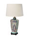 Table Lamp with White Shade