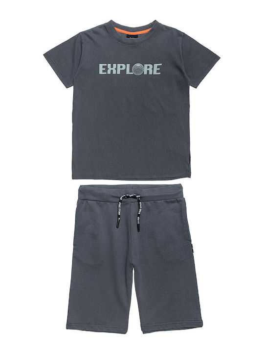 Five Star Kinderbekleidungsset mit Shorts Grau 2 Stück