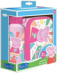 Peppa Pig Παιδικό Δοχείο Φαγητού Ροζ