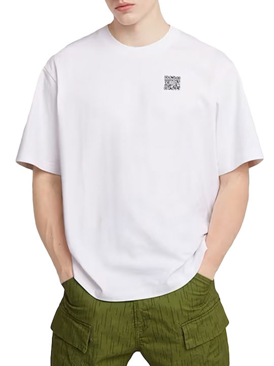 G-Star Raw Boxy Тениска Бял