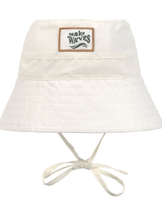 Laessig Kids' Bucket Fabric Sunscreen Hat Lsfsun Protection White