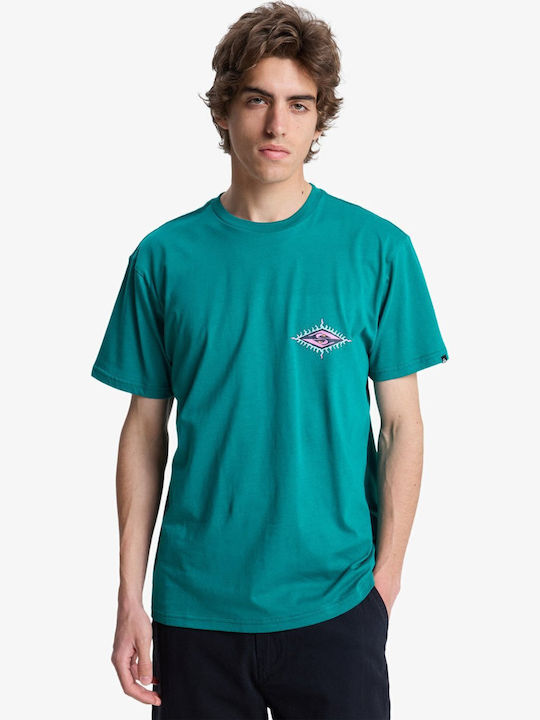 Quiksilver Ev Beach Blast T-shirt Teal Green