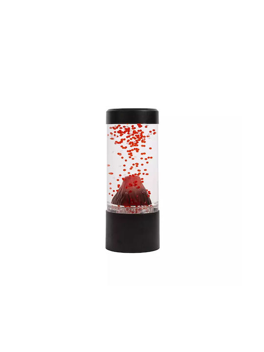 The Source Mini Volcano Decorative Lamp Lava Lamp Red