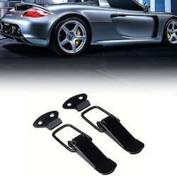 Hood Clip Set 57 Mm Black Color