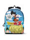 Karactermania Dragon Ball Z Goku Ghiozdan de Școală Adaptabil Multicolor de Spate