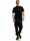 Men's Short Sleeve Blouse Black
