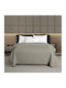 Melinen Zara Покривало King Size Микрофибър Сив 260x240см