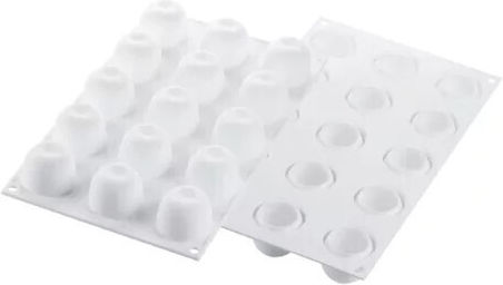 Silikomart Silikomart Pastry Mold with 15 Pieces 3x3x3cm