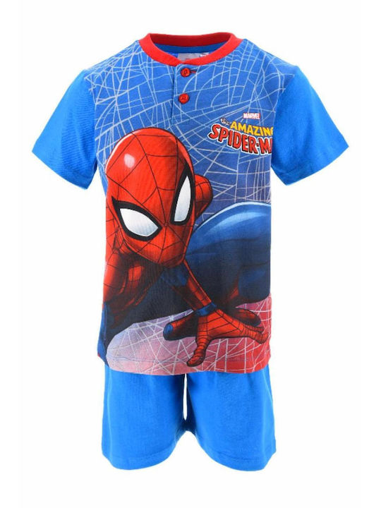 Superheroes Kids' Pajamas Blue