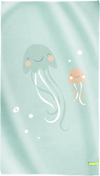 Saro Beach Towel Microfiber Jellyfish 90x160cm 64302