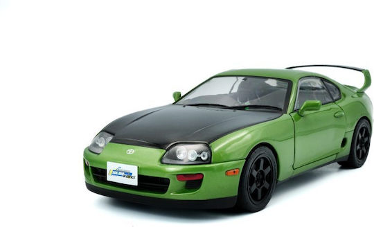 Toyota Supra Mk.4 A80 1993 Lime Green Metallic With Black Hood