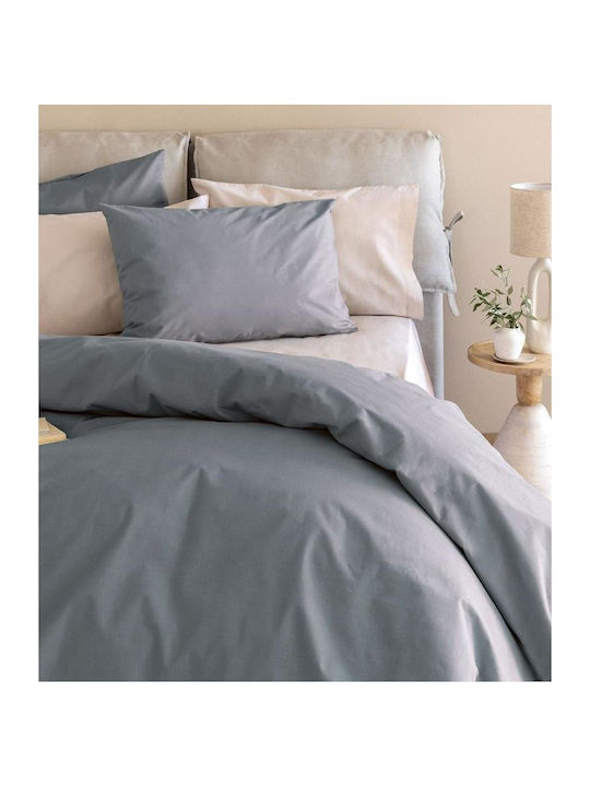 Palamaiki Sheet King Size 265x275cm. Etoile/2 Grey