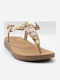 Women's Flat Sandals Anatomic in Brown Color