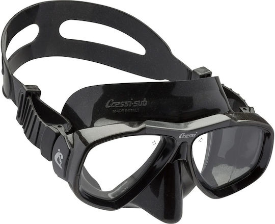 CressiSub Sea Mask Silicone Focus in Black color