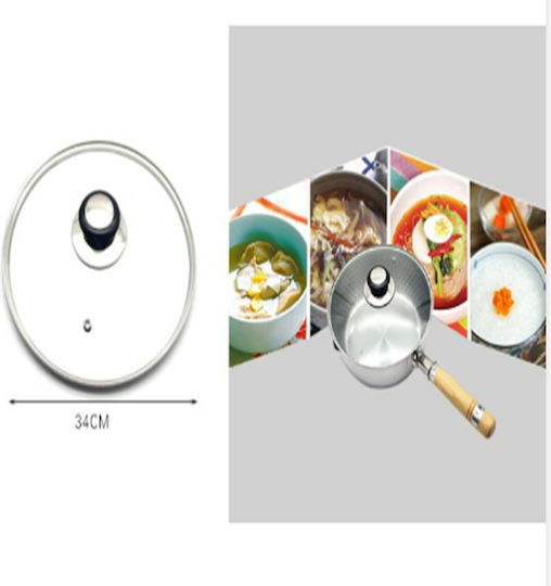 Kochgeschirrdeckel Für Pan Und Topf Glas 34cm SDS-19020
