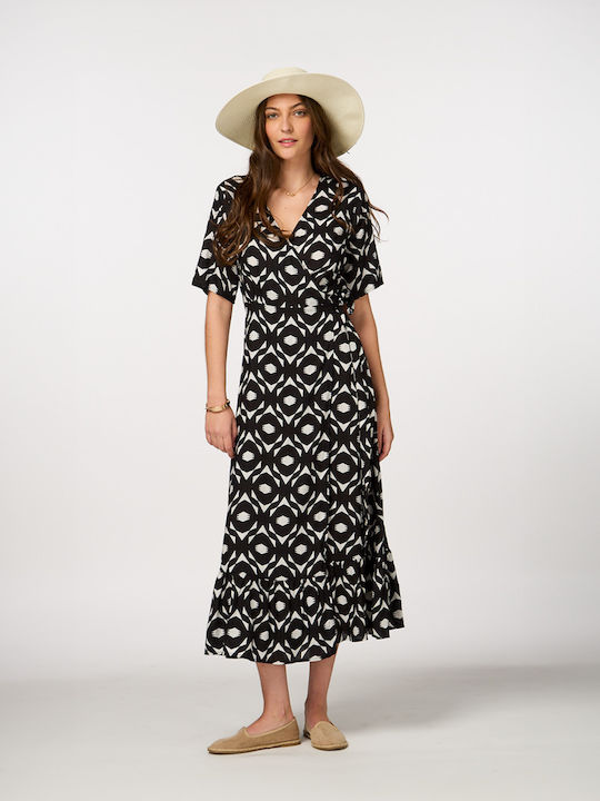 Summer Midi Dress Black