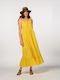 Summer Maxi Dress Yellow