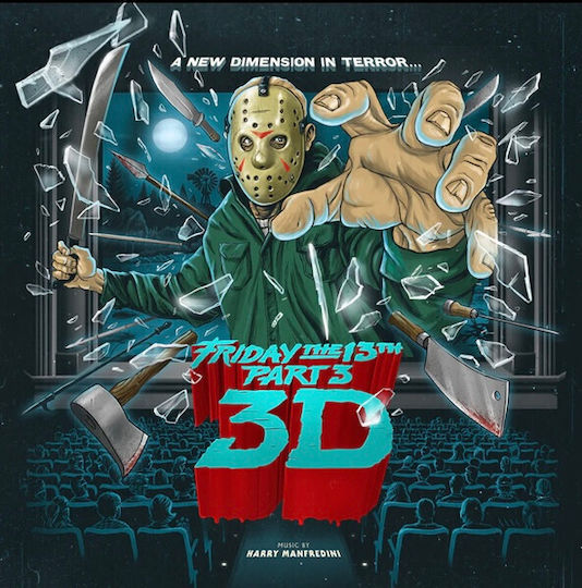 Friday 13th Part 3 3d Original Motion Picture Soundtrack Vinyl