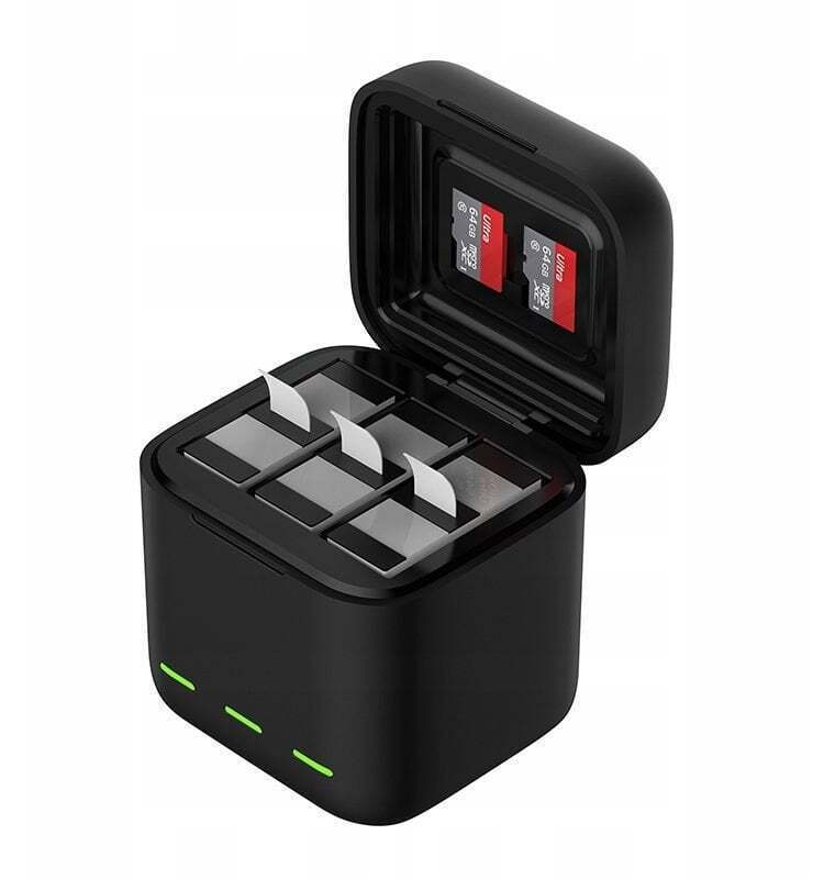 Φορτιστής μπαταρίας τριών καναλιών για GoPro Hero 13 Black Telesin (S0-BCG-10-TGP)