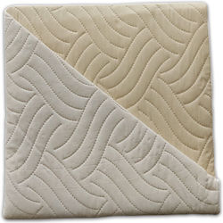 Wave Hotel Bedspread Queen Size M240xP220cm Ecru