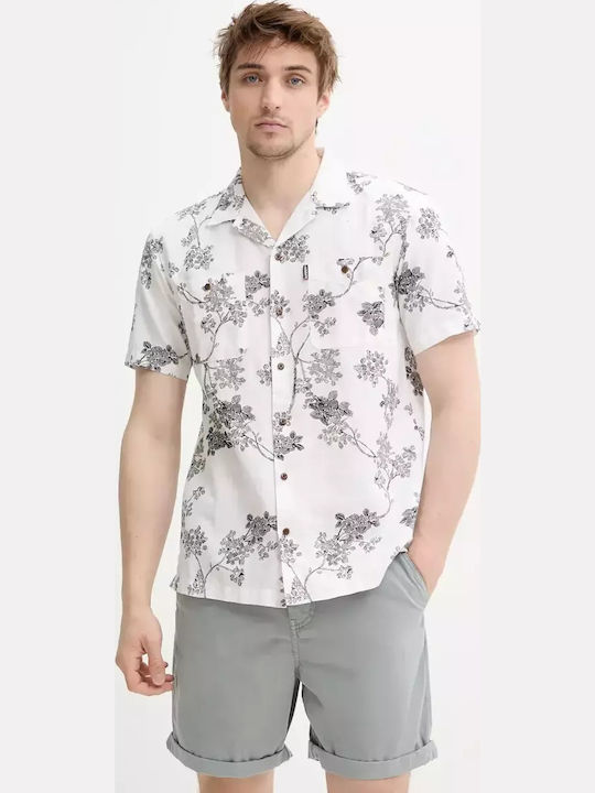 Superdry M D3 Ovin Κοντομάνικο Λινό Πουκάμισο σ...