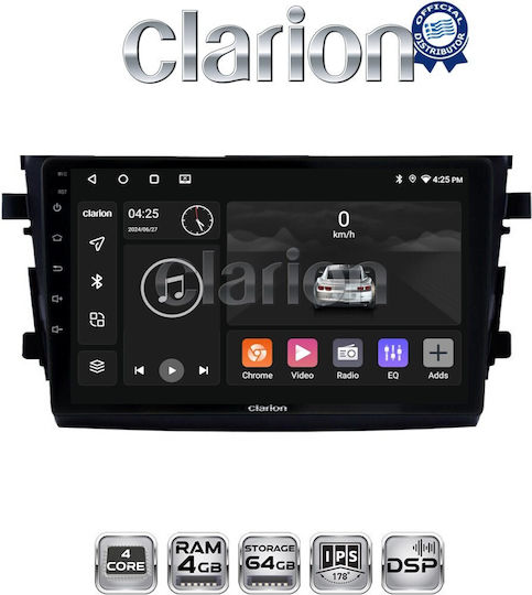 Clarion Car Audio System for Suzuki Celerio 2015 (Bluetooth/USB/WiFi/GPS/Apple-Carplay/Android-Auto)