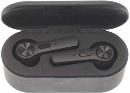 LS-505 In-Ear Bluetooth-Freisprecheinrichtung Kopfhörer mit Ladeetui Schwarz