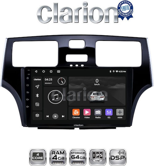 Clarion Car Audio System for Lexus ES 2001 > 2007 (Bluetooth/USB/WiFi/GPS/Apple-Carplay/Android-Auto)
