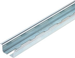 Weidmüller Ts 35x15/ll 1m St Zn Rail Din Type Steel Perforated Galvanized Passivated 35 X 15 Mm 1 M 2 Pieces