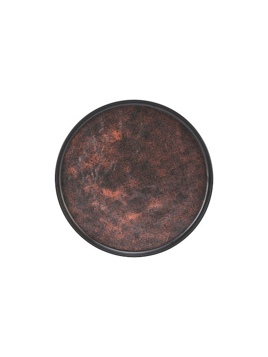 Servewell Teller Untiefe aus Melamin Rot mit Durchmesser 30cm 6Stück