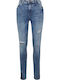 Women's Jean Trousers Blue Denim