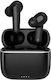 MyMe My Joy In-ear Bluetooth Handsfree Căști cu Carcasă de Încărcare Negru