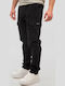 Hose Cargo Elastisch Black