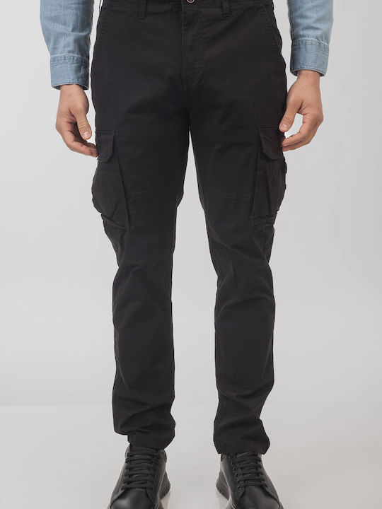 Double Pantaloni Elastic Black
