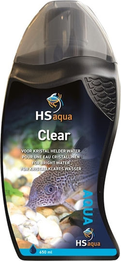 Bacteria Immediate Cloudy Water Cleaner Hs Aqua Water Clear 650 ml 3.250 L