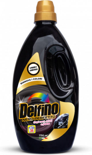 Delfino Liquid Detergent for Black Clothes 1.75lt (38 Measuring Cups)