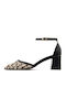 Leather Black High Heels