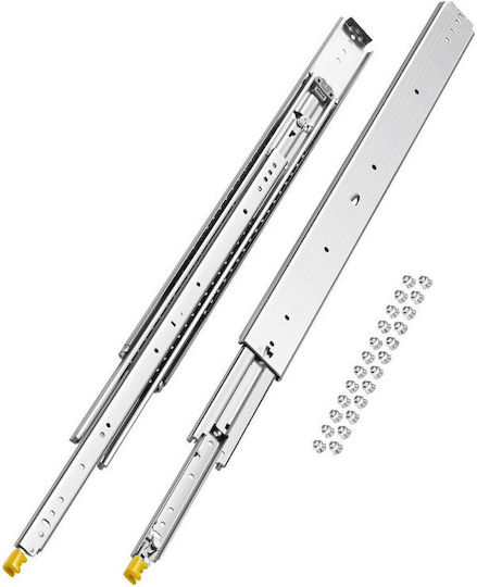 Vevor 1 Pair 18-60 In Soft-close Drawer Slides Ball Bearing Full Extension