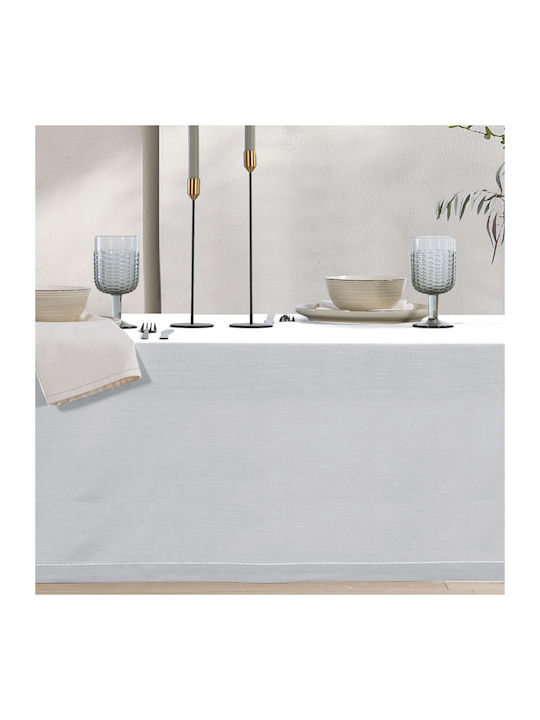 Nef-Nef Homeware Tischtuch Steady White 150x300cm