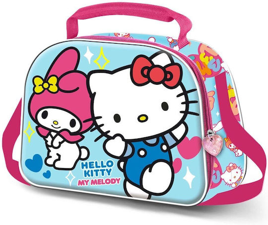 Karactermania School Insulated Hand Lunch Bag Blue Hello Kitty 10 x 10 x 20cm